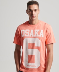 Superdry Code Classic Osaka T-Shirt - Fusion Coral