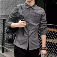 GSFASHION KEMEJA PRIA LENGAN PANJANG CASUAL KOREA STYLE JASON