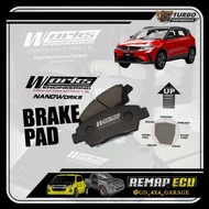 Proton X50 (FRONT) Works Engineering 100% Genuine Performance Brake Pad
