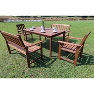 Outdoor Wooden Table / 6 Seater Dining Table