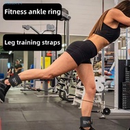 HUBERT 1 Pair Adjustable Fitness Ankle Straps, Foot Strap Adjustable Fitness Training Ankle Buckle, 