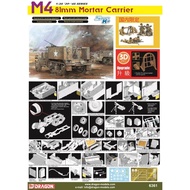 Dragon 6361 WWII US M4 81mm Mortar Carrier 1/35 Scale Plastic Model Kit