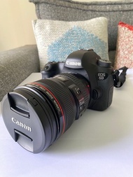 Canon EOS 6D with lens