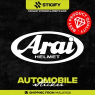 Arai Helmets Vinyl Stickers | Sticker | Kereta | Motor | Helmet | Basikal | Decoration