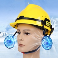 Safety Helmet Fan Construction Site Cooling In Summer Rechargeable Helmet Fan Building Construction
