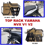 Heavy Duty Top Box Rack Yamaha NVX Aerox 155 2017-2020 v1 2021 V2