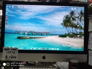 蘋果完美螢幕一體機27吋imac 16GB ram i5四核 1TB 硬碟 暢順運行上網喇叭聲音藍牙完美$1799