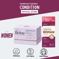 [Official Store] Condition Woman 90 caps + BeYou Collagen Ampoule 10 bottles, For Her, Collagen