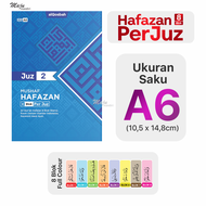 alquran hafalan per juz ukuran a6 lengkap 30 buku hafazan 8 blok full colour disertai kolom murajaah warna berbeda tiap juznya rasm usmani indonesia MAJU MANDIRI SUKAMAJU quran alqosbah