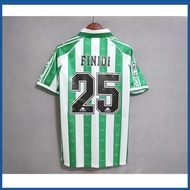 Retro Real Betis Home Sports Jersey 95/97 Top Quality #   25