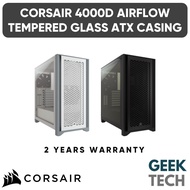 CORSAIR 4000D Airflow Tempered Glass Mid-Tower ATX Casing