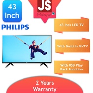 Philips LED TV 43 INCH OR 40 INCH Full HD Ultra Slim 43PFT5505/68 OR 40PFT5063/68 [2 Years Warranty]