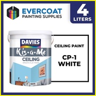 ✷ ❃ ⊙ Davies CP-1 White Ceiling Paint 4L