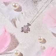 Lucky Clover 銀色四葉草香薰精油項鍊 現+預