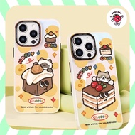 So Cool Happy Cake Hologram Printing case oppo reno 5f 11f 13f a3x a55 a18 a15 a16k a16e a17 a17k a1