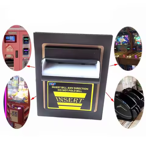 TOP TB74 TB77 Banknote Bill Acceptor DC12V Tablero Massage Chair Water Dispenser Arcade Game Vending