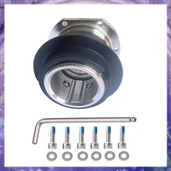 (Y W Z H)QR1 Wheel-Side Racing Game Simulator Steering Wheel Quick Release Metal for FANATEC Base