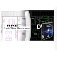 Print2CAD 2024converts all PDF elements into complete editable CAD elements