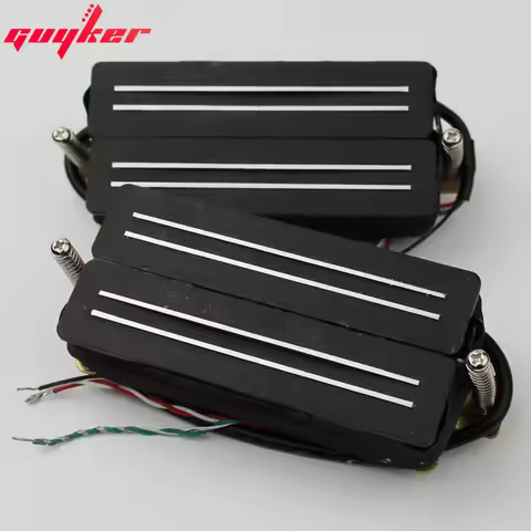 A set Of High Power Guitar 6/7 String Pickup Humbucker Pickup Black