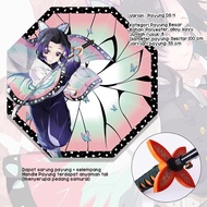 Payung UV Model Pedang Samurai Demon Slayer | Payung Tanjiro Kamado | Payung Anime Demon Slayer | Pa