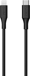 Pivet Motive Black USB-C to Compatible Lightning Charging Cable