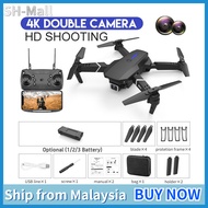 Mini Folding RC Drone with Dual Camera 4K HD WiFi FPV Drone RC Quadcopter with LED Light