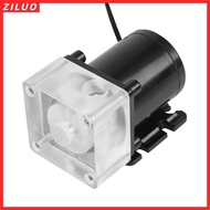 ZILUO CPU Water Pump, G1/4 Thread 12V DC Water Cooling Pump, Durable Noiseless Compact 500L/H PC Wat