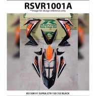 Rapido Cover Set Honda RS150R V1 V2 V3 Supra GTR-150 (10) Black Red Blue Yellow Accessories Motor RS