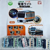 TOYS CABIN 日版新扭蛋JR 東日本 E333 鐵道 電車 著燈 吊飾  中央線 京浜東北線 東海道線 湘南 京葉線 東海道本線 1000番台 3000番台 5000番台 7000番台 800