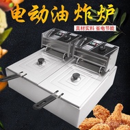 Electric Fryer Double Tank Single Tank Commercial Chicken Fryer Deep Fryer Large Capacity French Fri