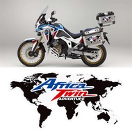 For Honda Africa Twin CRF1000L CRF 1000 1100 L CRF1100L Trunk Luggage Cases Tank Pad Protector Adven