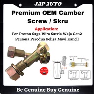Camber Screw 1 Biji Premium OEM Camber Screw Skru Proton Saga Wira Satria Waja Gen2 Persona Perodua 