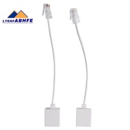 2 socket 8P4C / RJ45 male RJ11 6P4C to female M / F Adapter telephone Ethernet