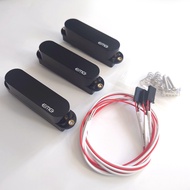 EMG Pickup กีต้าร์ HSS HSH สะพานขดลวดเดี่ยว Humbucker Pickup อุปกรณ์กีตาร์สีดำ
