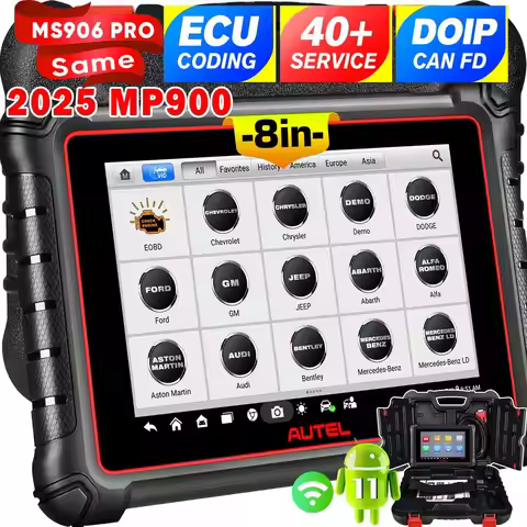 Autel MaxiPRO MP900 Car Diagnostic Tool ECU Coding Bidirectional Car Diagnostic Scan Tool as MS906 P