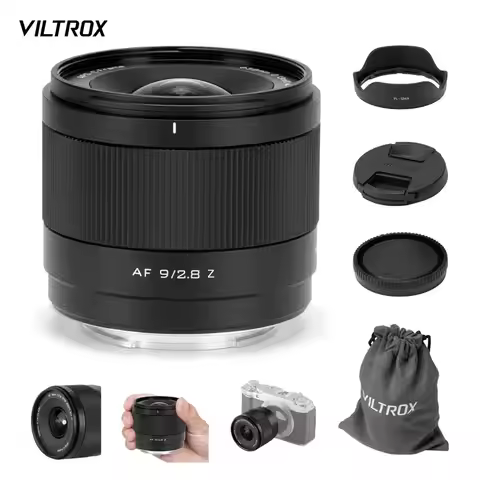 VILTROX AF 9mm F2.8 Air Prime Lens APS-C Auto Focus Camera Lens Ultra-wide Angle Large Aperture for 