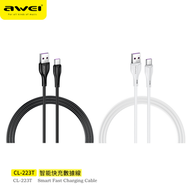 AWEI - CL-223T 智能快充數據線(2.4A) USB to Type-C數據線 線長1米 Type-C充電線