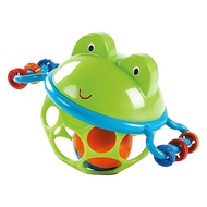 🇰🇷 [Korean Product] OBALL Frog Ball Baby Toy – Soft Grip Rattle Ball, Sensory Development Toy for In