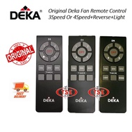 Deka Original Ceiling Fan Remote Control (D3 Speed/D4 4 Speed/DN 4 Speed With Light)