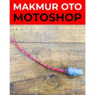 T5 Speedometer Lamp Fitting socket, 2 Cable Motorcycle Car Speedometer Bulb socket