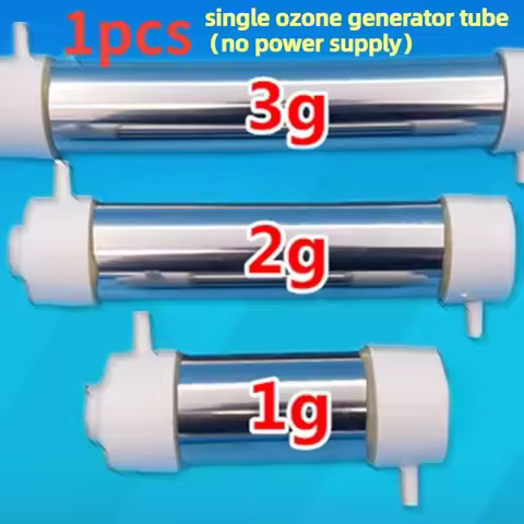 1PCS Ozone Generator 1g 2g 3g ozone generator tube air purifier water treatment ozone tube generator