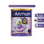 Anmum Materna chocolate/vanilla low-fat milk powder can 800g