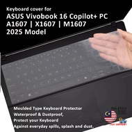Keyboard Cover for ASUS Vivobook 16 A1607 ASUS Vivobook 16 X1607 ASUS Vivobook 16 M1607 Keyboard Pro
