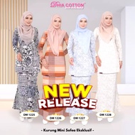 Baju Kurung Mini Sofea Kurung Mini Cotton