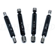 M2 M3 M4 M5 M6 M7 M8 M9 M10 Metric 6H Steel Double End Hex Handle Thread Plug Gage Gauge With Case M