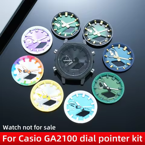 ga2100 ga2110 metal Surface Dial Modified dial sun pattern Matte Lacquer For Casio G-SHOCK GA-2100 G