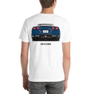 Blue Vette C6 Z06 Custom Vette Owner Gift Car Show T-Shirt