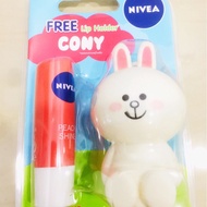 Nivea護唇膏+Line Lip Holder