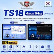 SKY NAVI INCELL 1K SERIES TS-18A 9”/10.1” ANDROID PLAYER 8 CORE PROCESSOR.(FREE AHD REVERSE CAMERA)
