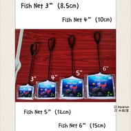 Fish Net for Aquarium 3" 4" 5" 6" Fish